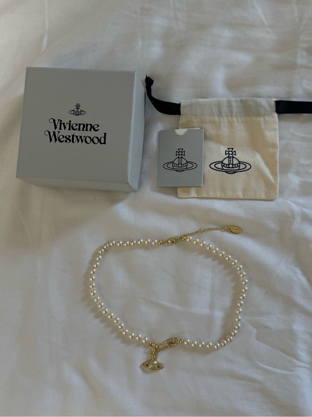 Vivienne Westwood Lucree Pearl Necklace
